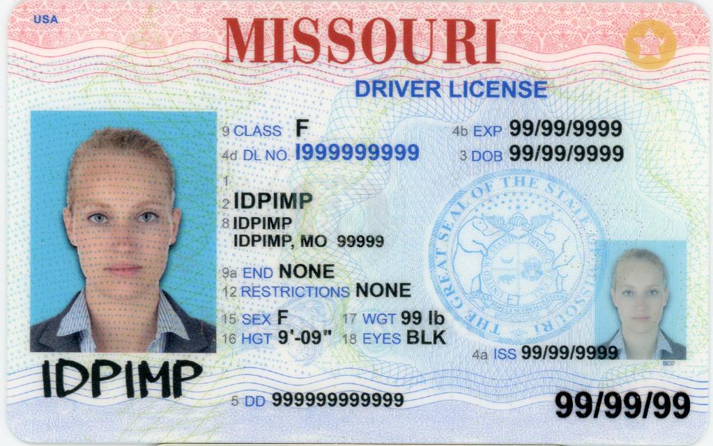 fake id for Missouri