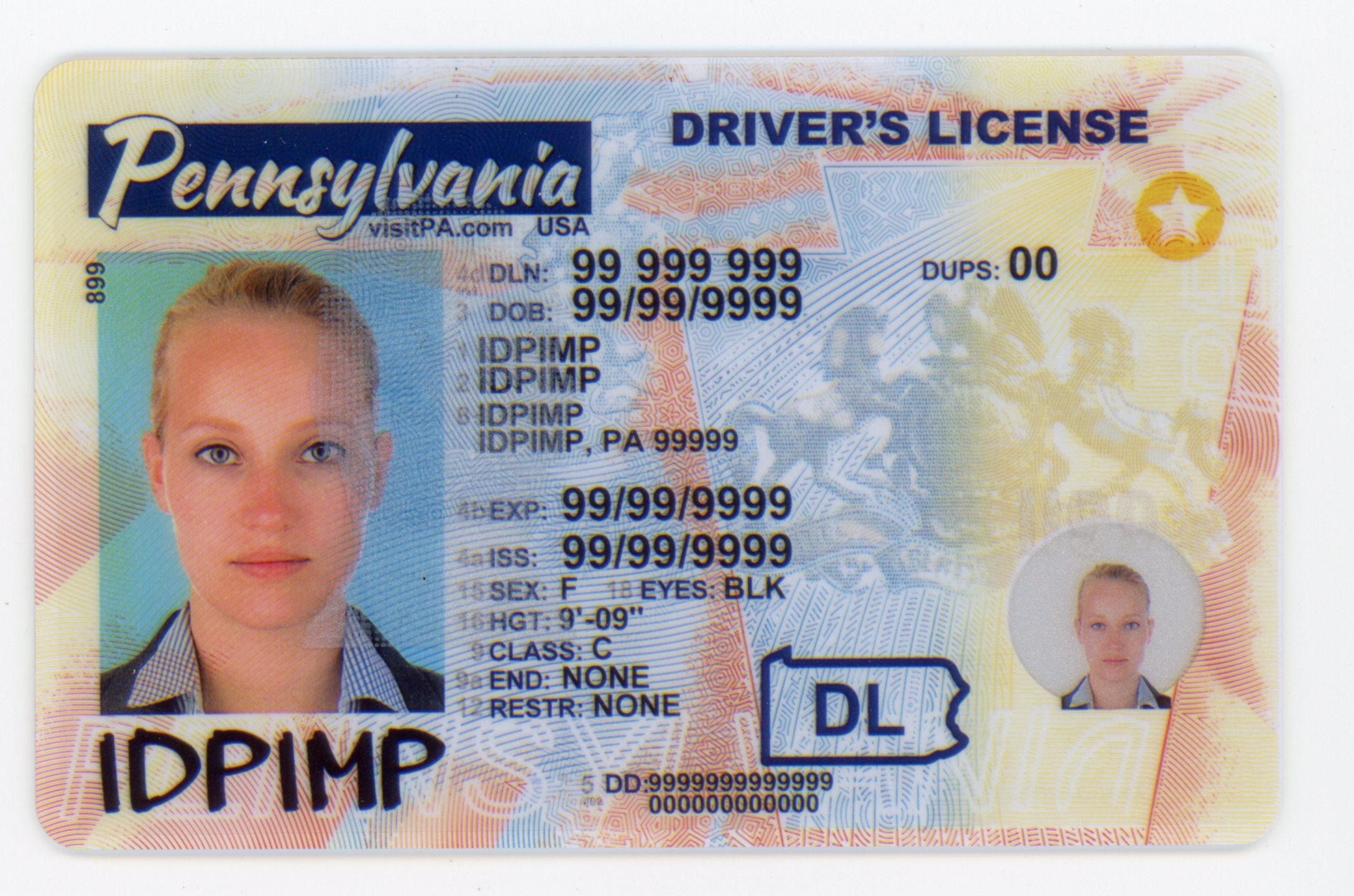 Pennsylvania fake id