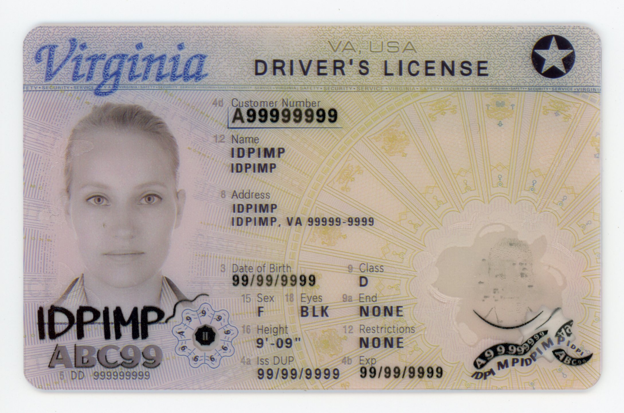 Virginia fake id