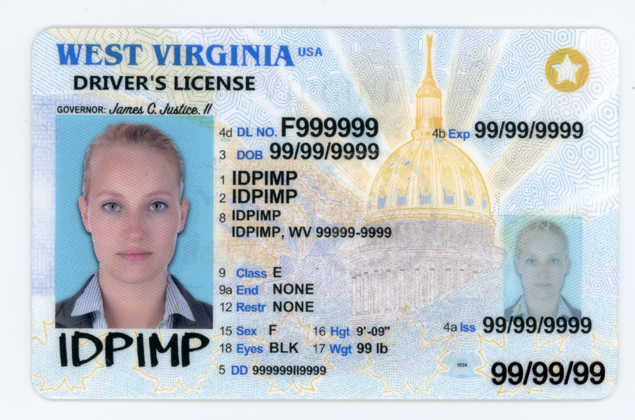 West Virginia fake id