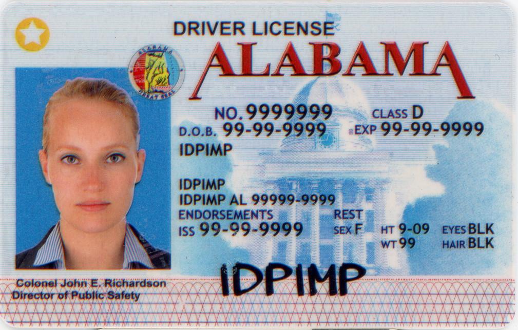 fake id for Alabama