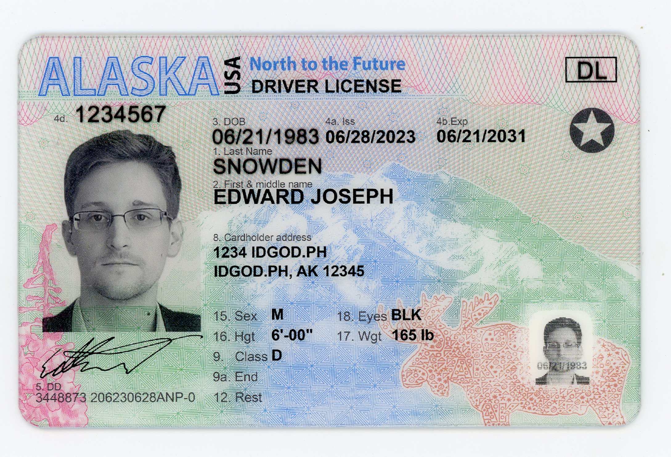 fake id for Alaska