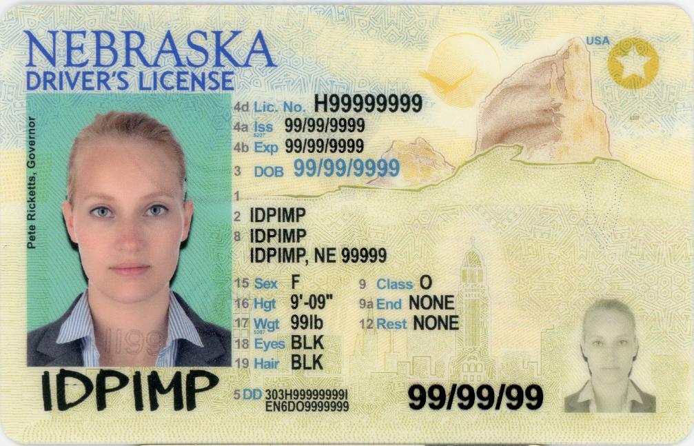 fake id for Nebraska