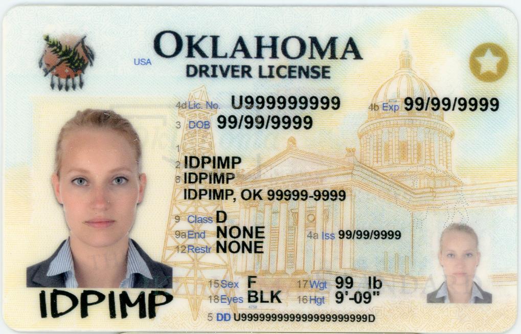 fake id for Oklahoma
