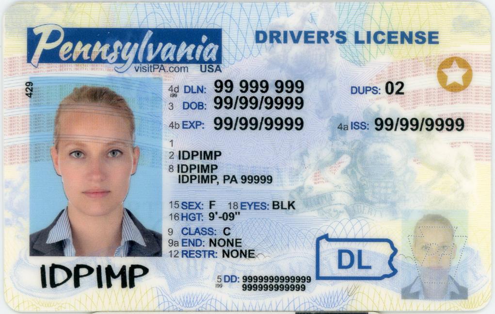 fake id for Pennsylvania
