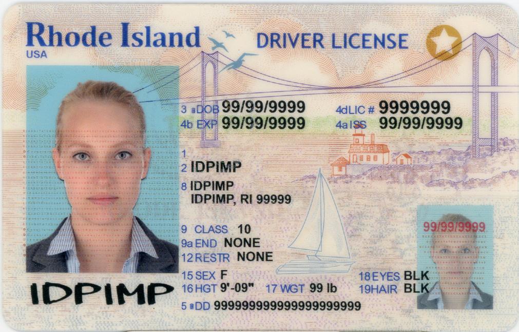 fake id for Rhode Island