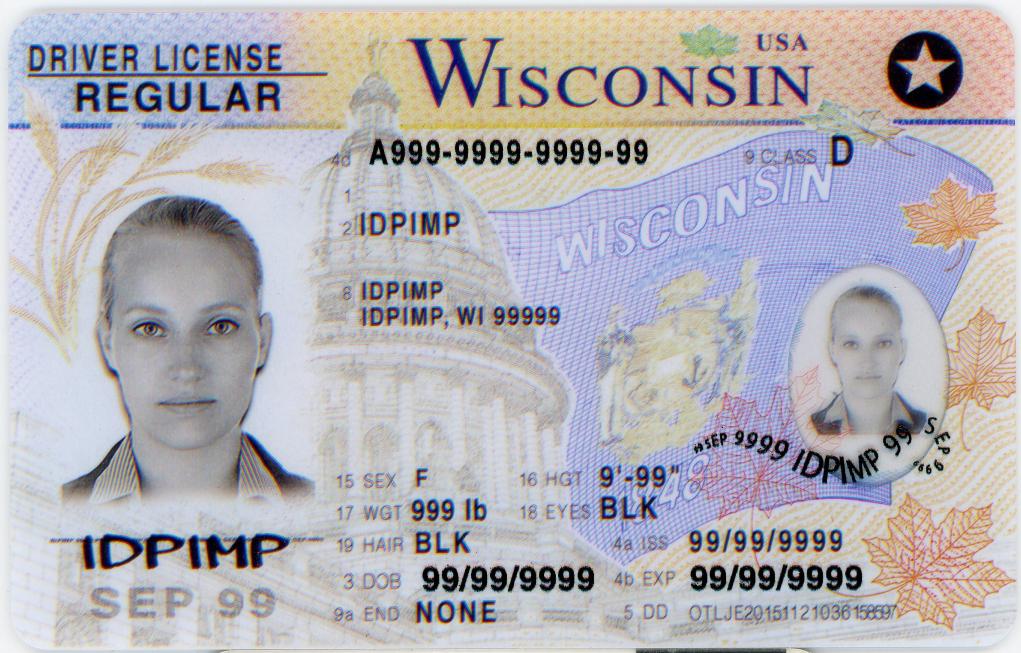 fake id for Wisconsin